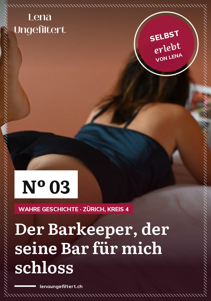 Der Barkeeper, der um 2 Uhr seine Bar für mich schloss